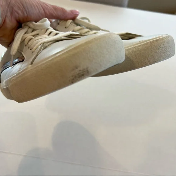 Madewell Women’s Sneakers Size 11 Sidewalk Low Top Snake Print Leather AH767 - Picture 9 of 13